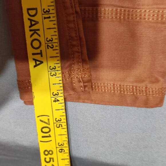 NWT prAna jeans men's 32X34 desert brown colour relaxed straight durable fabric - Picture 13 of 14